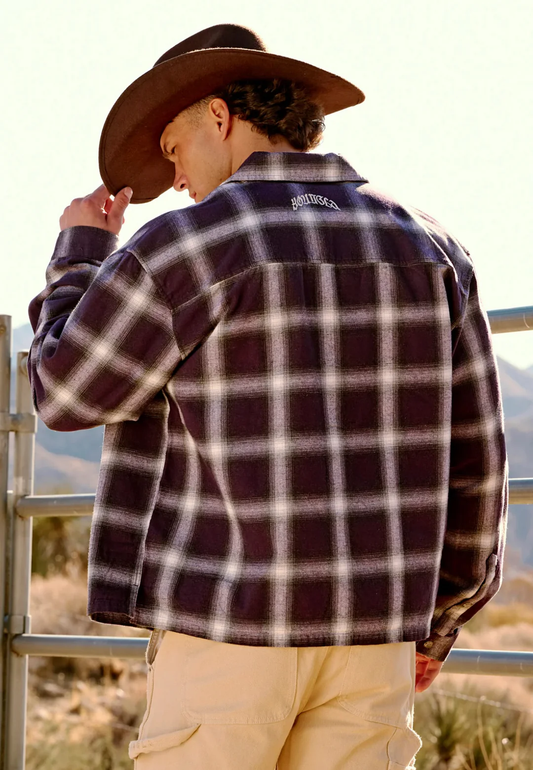 Layered Flaneels Teal Black