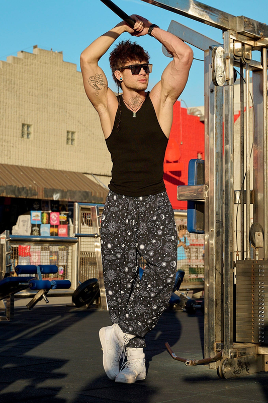 Ugly A Pants Black Night